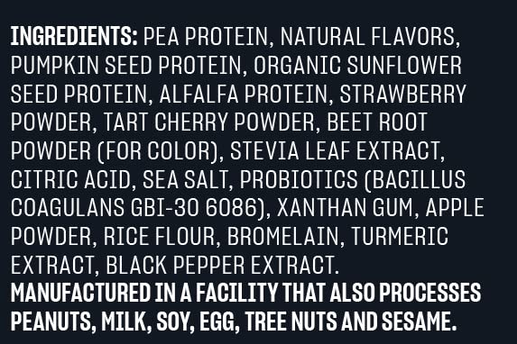 Vega Premium Sport Protein Berry Protein Powder, Vegan, Non GMO, Gluten Free Plant VegaUS supplements