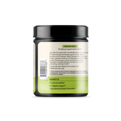 Healthy Gut Green Apple | 30-Servings with L-Glutamine, Zinc, Glucosamine, Slippery Elm Bark, Marshmallow Root and More! TERRA ORIGINUS supplements