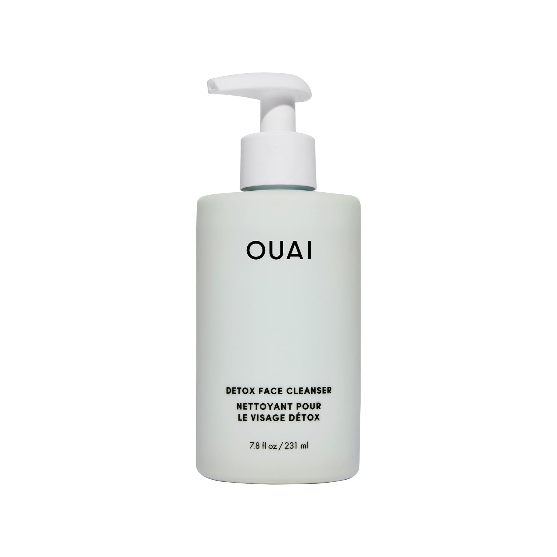 OUAI Detox Facial Cleanser - Deep Cleansing Face Wash with Glycolic Acid, Niacinamide & PHA - Removes Sweat, Dirt & Oil Without Drying - Gentle Face Cleanser for Post-Workout (7.8 Fl Oz) OUAIAu supplements