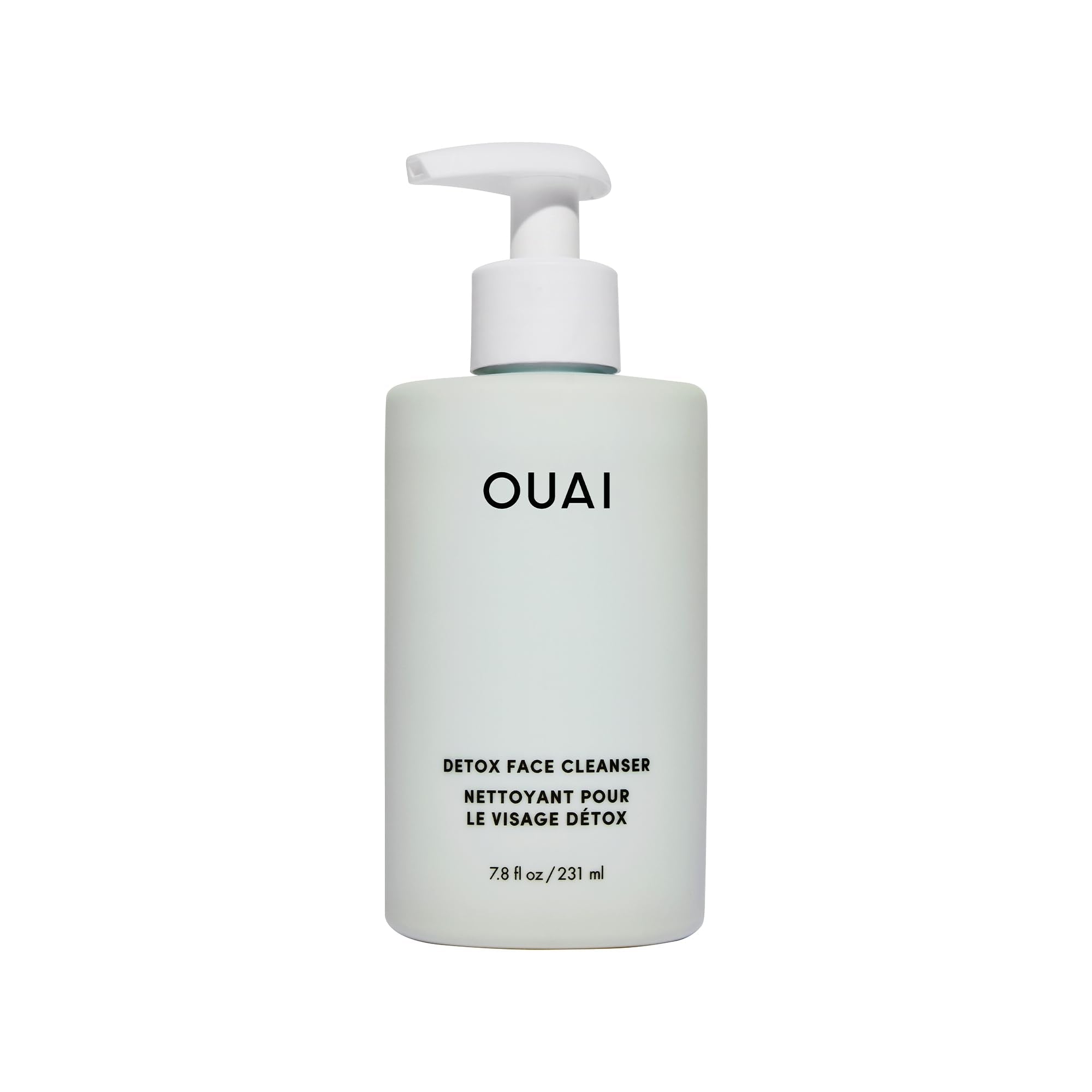 OUAI Detox Facial Cleanser - Deep Cleansing Face Wash with Glycolic Acid, Niacinamide & PHA - Removes Sweat, Dirt & Oil Without Drying - Gentle Face Cleanser for Post-Workout (7.8 Fl Oz) OUAIAu supplements