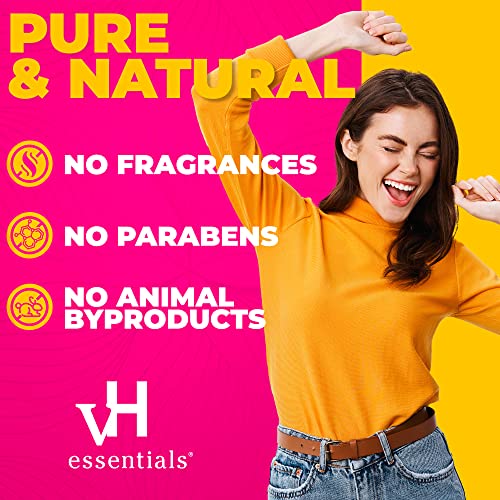 vH essentials Boric Acid + Tea Tree Vaginal Suppositories - Prebiotics Formula with Lactic Acid vH essentialsAu supplements