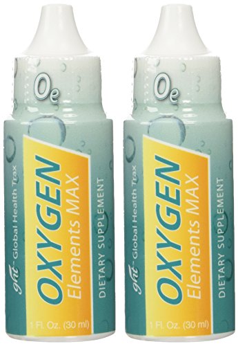 Oxygen Elements Max Plus Candida Therapy Yeast Fighter By GHT 1 Oz Per Bottle - 2 Bottles Oxygen Elements MaxAu supplements