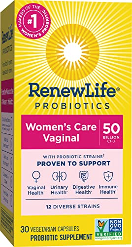 Renew Life Women's Probiotic Capsules, 50 Billion CFU Guaranteed, Supports pH Balance Renew LifeUS supplements