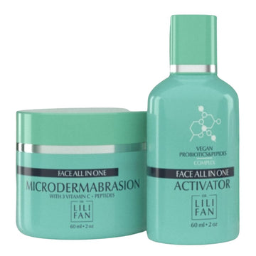 Dr Lili Fan Probiotic All-In-One Microdermabrasion Kit with Vitamin C and Peptides. Your At-Home Spa Treatment. Get Radiant, Healthy-Looking Skin. 2 fl oz Dr Lili FanAu supplements