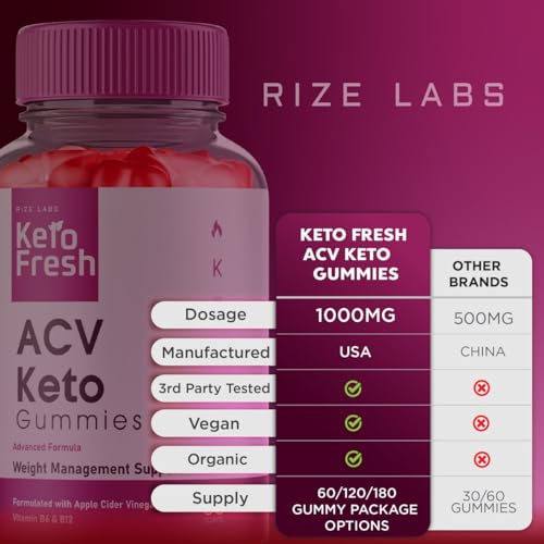 (3 Pack) Keto Fresh ACV Gummies, Keto Fresh ACV Gummies for Advanced Weight Loss rize labsAu supplements
