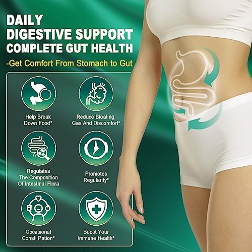 Sugar Free Digestive Enzymes Gummies 1000mg - Break Down Food Quickly - Chewable EnvyCureAu supplements