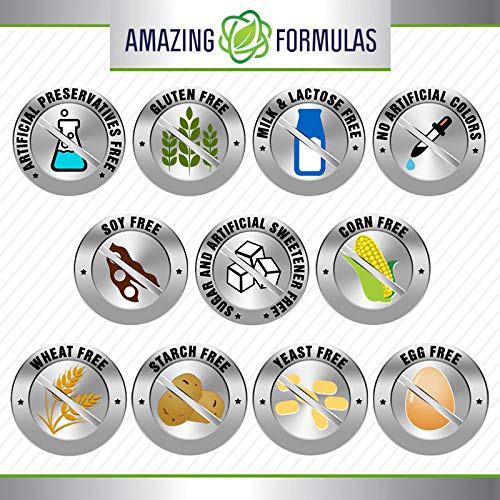 Amazing Formulas L-Carnitine Fumarate 1000Mg 120 Tablets Supplement | Amino Acid Amazing NutritionUS supplements