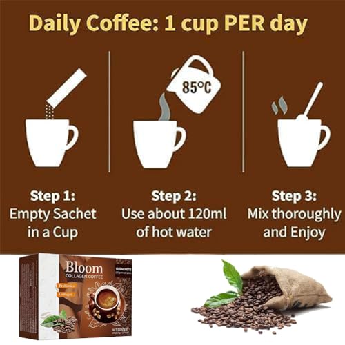 Bloom Collagen Coffee, Collagen Coffee from Japan, Bloom Coffee Collagen HOPASRISEEAu supplements