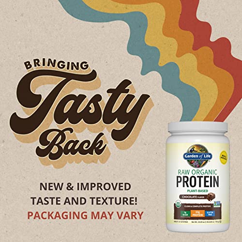 Garden of Life Vegan Protein Powder - 22g Raw Plant Protein, BCAAs, Probiotics Garden of LifeUS supplements