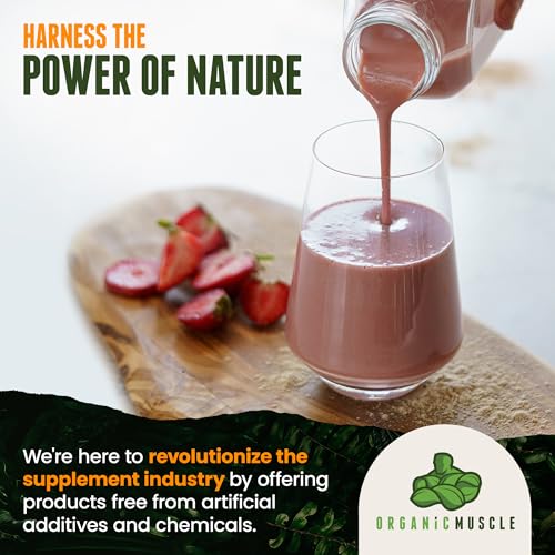 Organic Muscle Superfood Pre Workout Powder for Men & Women, Passionfruit Guava Organic MuscleAu supplements