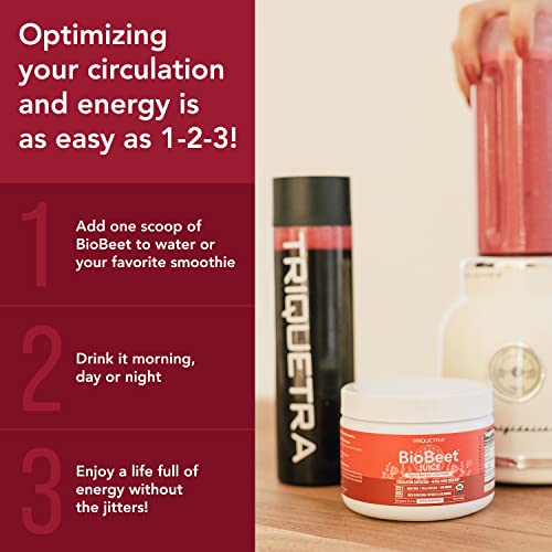 BioBeet Max Strength Beet Root Juice Powder – 20:1 Concentrate, Each Serving Derived Triquetra HealthAu supplements