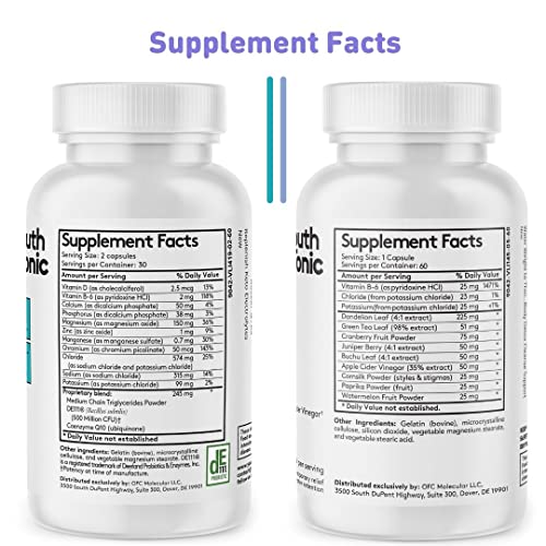 Water Weight Pills for Thin Waistline Belly Bloating Swelling & Temporary Water Retention Youth & TonicAu supplements