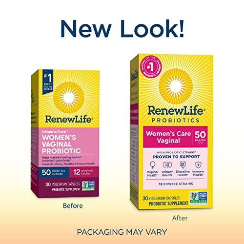 Renew Life Women's Probiotic Capsules, 50 Billion CFU Guaranteed, Supports pH Balance Renew LifeUS supplements