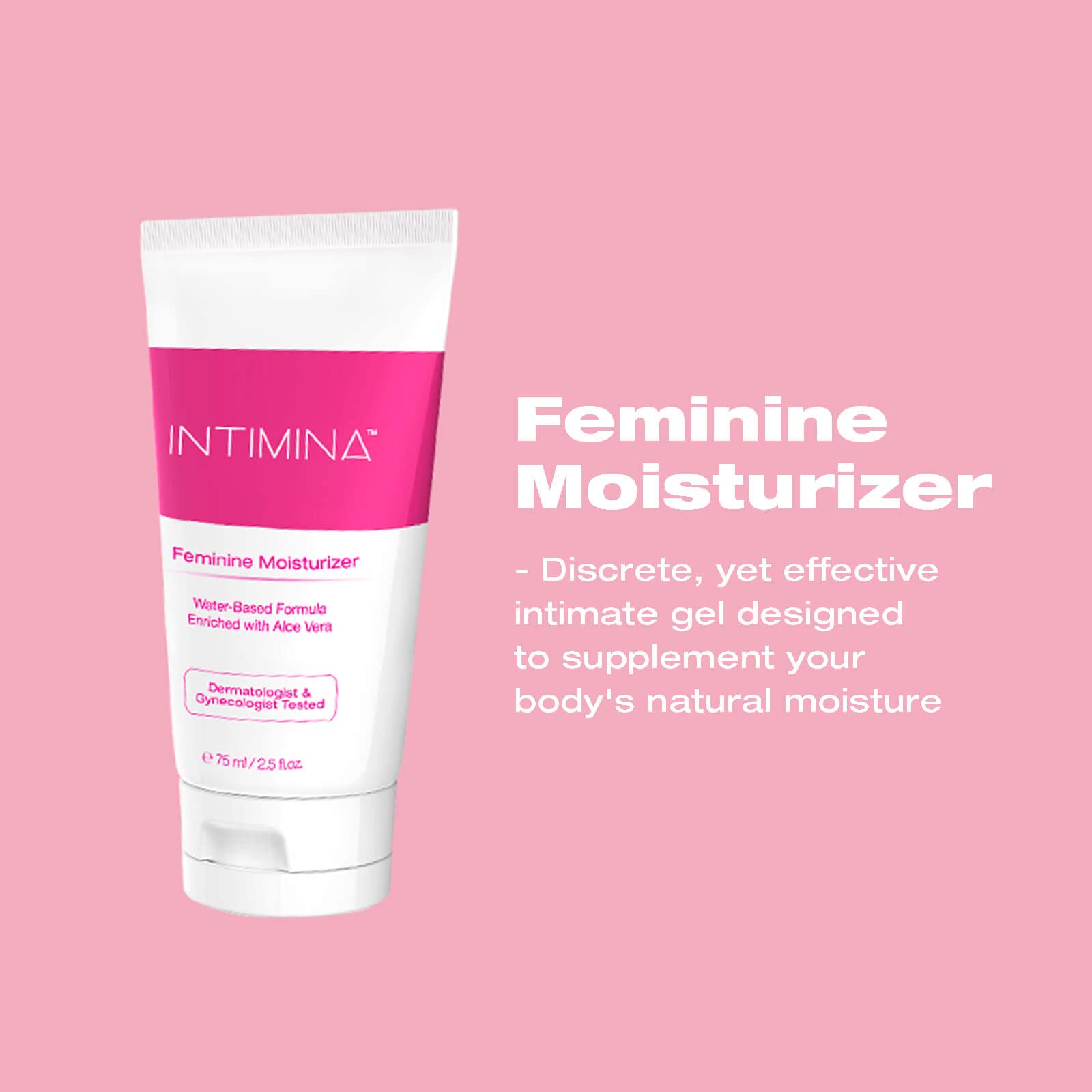 Intimina Feminine Moisturizer - Vaginal Moisturizer - Personal Lubricant for Women Water Based Lubrication INTIMINAAu supplements
