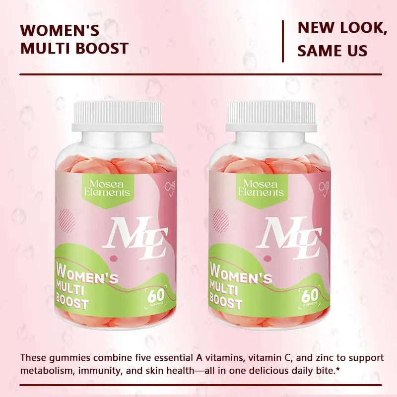 Methylated Multivitamin for Women Gummies，Inositol, Folate, Vitamins A C D3 E B12 K2, Herbal & Mineral Blend, Daily Vegan Gummy MOSEA ELEMENTSAu supplements