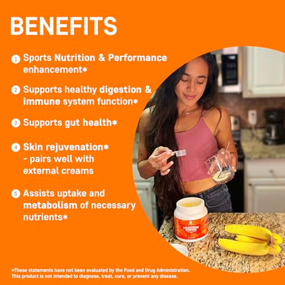 Pure Velvet Colostrum Powder for Gut Health, Bloating, Hair Growth, Immune Support Pure VelvetUS supplements