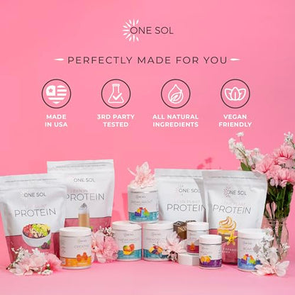One Sol Protein Powder, Lean & Low Carb, No Bloating, Gluten Free, Lactose-Free One SolUS supplements