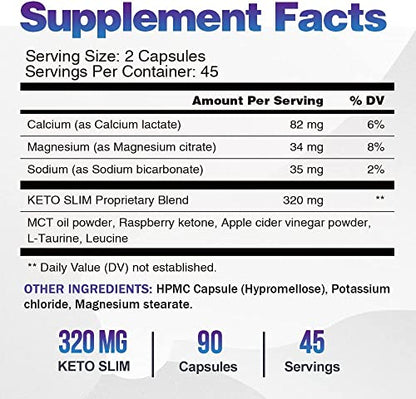 Keto Diet Pills Plus Apple Cider Vinegar - Exogenous Ketones Supplement for women men VEGEPOWERUS supplements