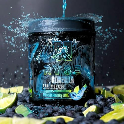 Ryse Noel Deyzel x Godzilla Pre Workout | Intense Pumps, Energy, & Focus | Citrulline & Beta RYSE Up SupplementsUS supplements