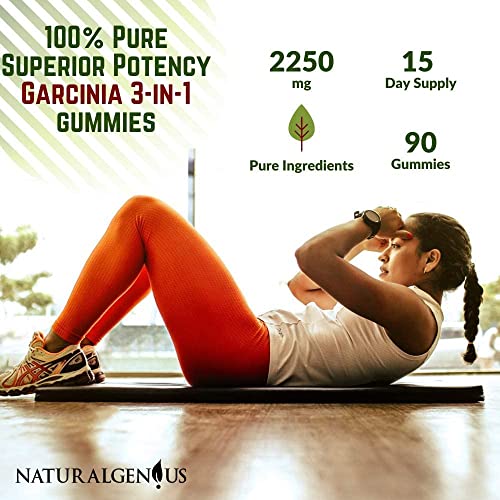 Fat Burning Gummies Pure Extract Garcinia Cambogia, Green Coffee, Raspberry Ketones NATURALGENIUSAu supplements
