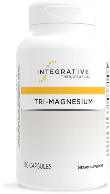 Integrative Therapeutics Tri-Magnesium - Supports Cellular Energy & Energy Metabolism* - Magnesium Supplement for Heart & Nerve Health Support* - Third-Party Tested - 90 Capsules (90 Servings) Integrative TherapeuticsAu supplements