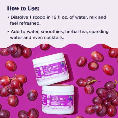Ultima Replenisher Hydration Electrolyte Powder- 30 Servings- Keto & Sugar Free Ultima ReplenisherUS supplements