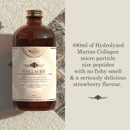 Sky Premium Life Hydrolysed Collagen Type I Food Supplement - Strawberry Taste Sky Premium LifeAu supplements