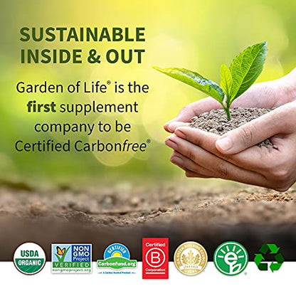 Garden of Life Super Seed - Vegetarian Whole Food Fiber Supplement with Protein and Omega 3 Garden of LifeUS supplements