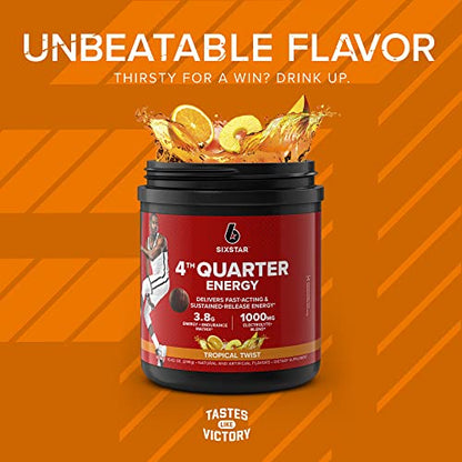 Six Star 4th Quarter Energy Preworkout for Men & Women with Caffeine, Betaine, Taurine Six StarUS supplements