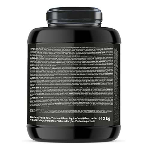 Weider Isolate Whey 100 CFM (2kg) Strawberry Ice Cream Flavour. Protein Powder with 25g Proteins WeiderAu supplements