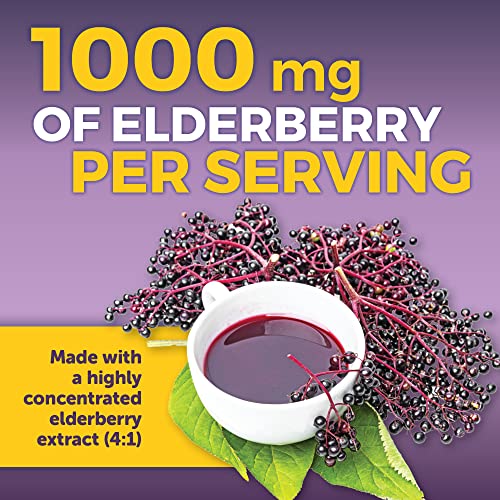 Viva Naturals Sambucus Elderberry with Vitamin C and Zinc for Adults - 5 in 1 Sambucus Viva NaturalsAu supplements