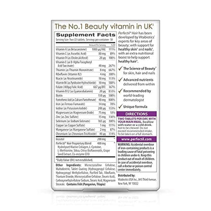 Perfectil Vitabiotics Plus Hair, 60 Count PerfectilUS supplements