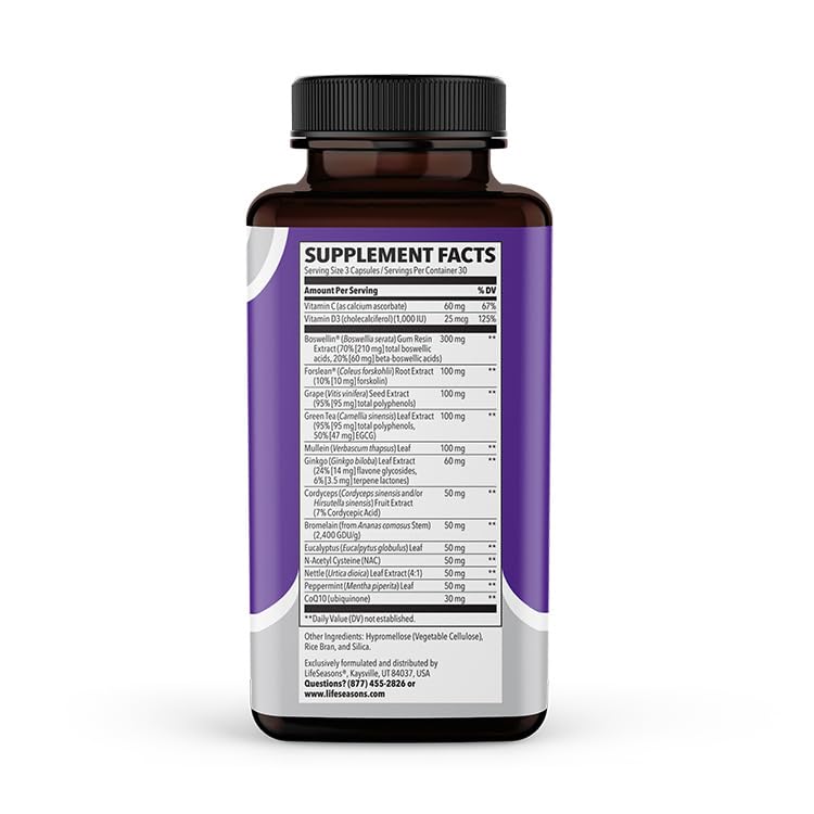 LifeSeasons - Lung Capaci-T - Lung & Respiratory Support Supplement LifeSeasonsUS supplements