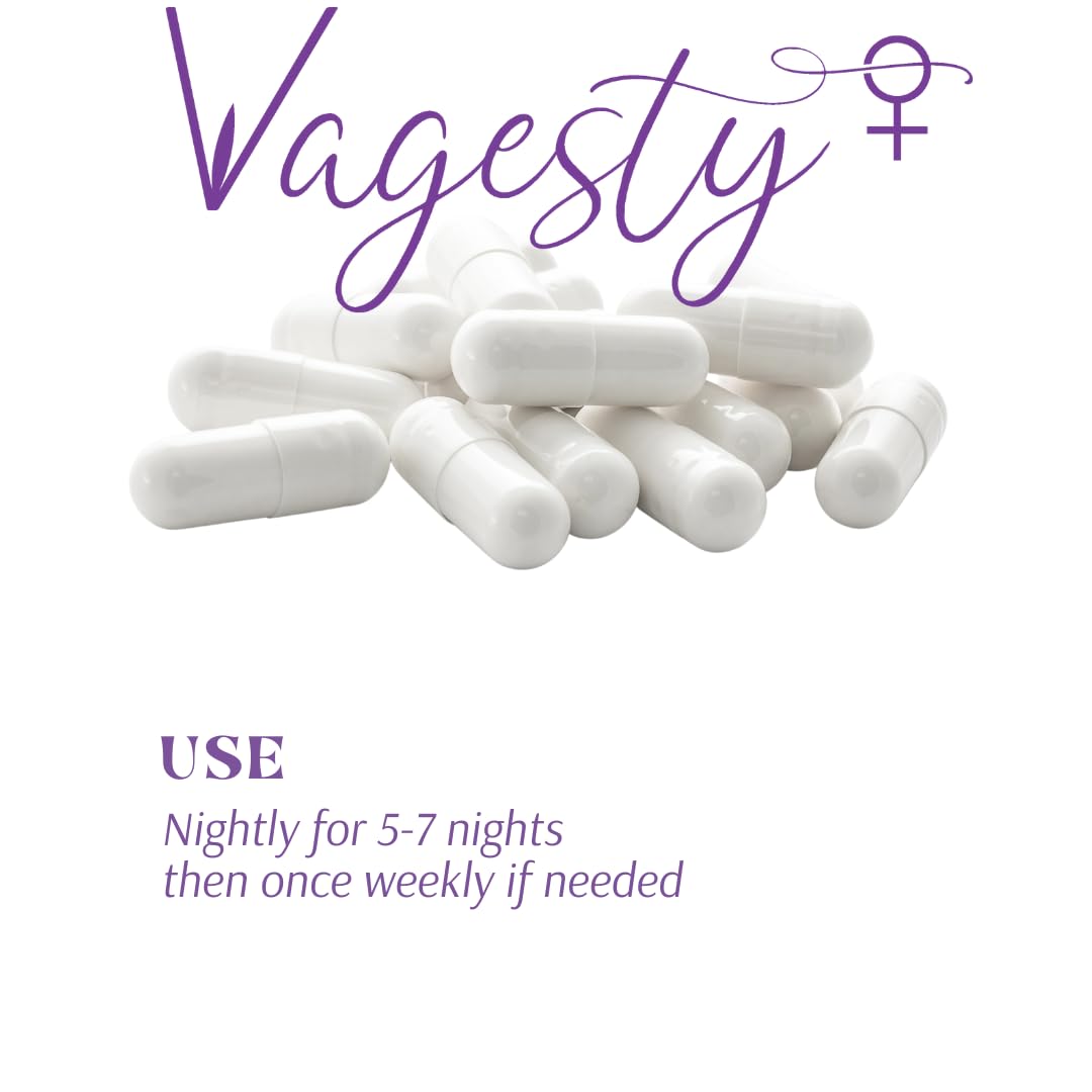 Vagesty Jewelz boric Acid Vaginal Suppositories, 100% Pure boric Acid, rebalance Vaginal pH VagestyAu supplements