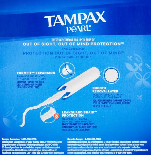 Tampax Pearl Plastic Tampons, Light Absorbency, Unscented, 36 Count (Pack of 2) (72 Total Count) Procter & GambleAu supplements