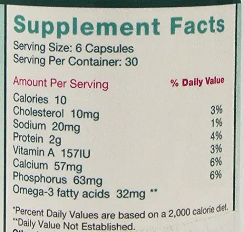 Seacure 180 Capsules Proper NutritionAu supplements