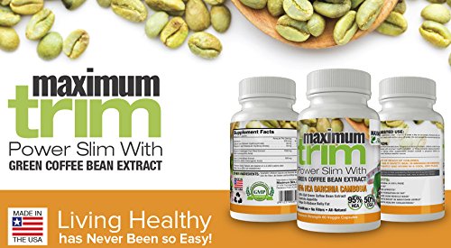 Most Effective Formulation MAXIMUMTRIM Garcinia CAMBOGIA with Green Coffee Bean Maximum SlimAu supplements