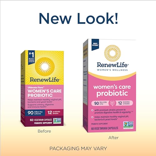 Renew Life Women's Probiotic Capsules, Supports pH Balance for Women, Vaginal Renew LifeUS supplements