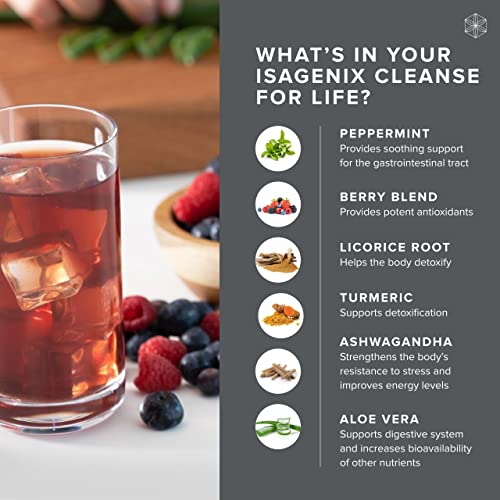 Isagenix Cleanse for Life - Detox Cleanse Drink with Vitamin B12, Niacin and Vitamin B6 IsagenixUS supplements