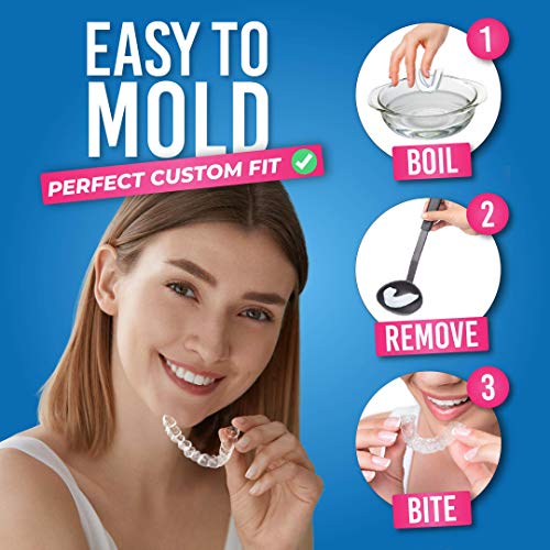 HONEYBULL Mouth Guard for Grinding Teeth [6 Pack] 1 Size for Heavy Grinding | Comfortable HoneyBullUS supplements