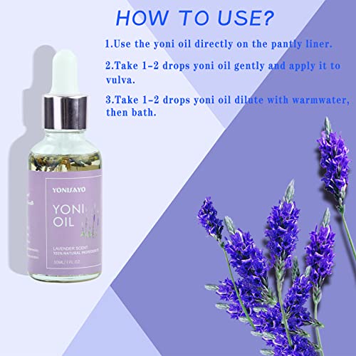 2 Packs Yoni Oil for Women, All Natural Feminine Oil Intimate Deodorant for Women, Remove Odor, Ph Balanced yonisayoAu supplements