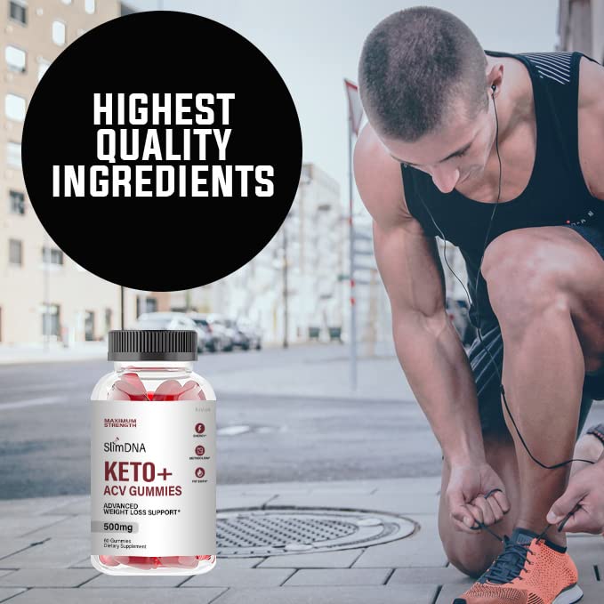 kivus Slim DNA Keto Gummies - Slim DNA Keto + ACV Gummies (Single, 60 Gummies) kivusAu supplements