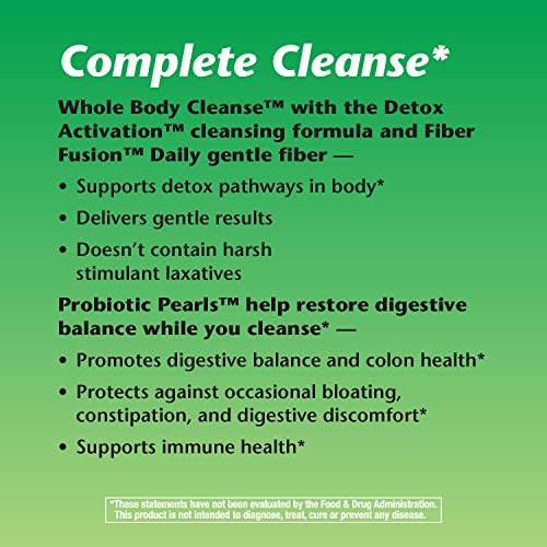 Nature's Way Whole Body Cleanse Complete, 10 Day Detox Cleansing System Kit with Probiotics Enzymatic TherapyUS supplements