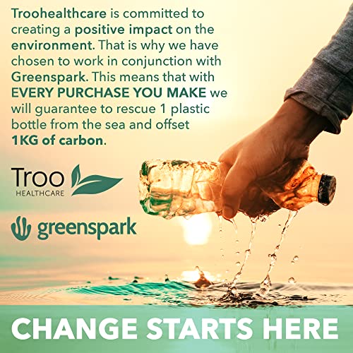 Troo Marine Collagen Supplement - 60 High Strength Capsules 1200mg Serving - Hydrolysed Marine Collagen Peptides with Vitamin C Troo Health CareAu supplements