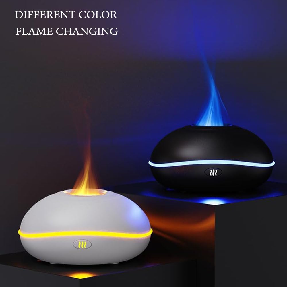 Lotnafee Colorful Flame Fire Diffuser Humidifier, Upgraded Scent Diffuser for Essential Oils Home,Office,Yoga LotnafeeAu supplements