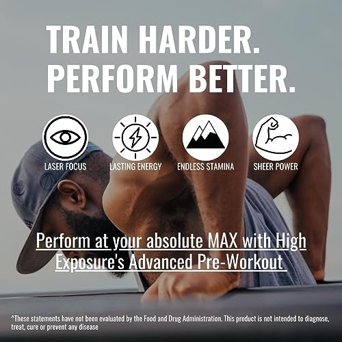 High Exposure Pre Workout Energy Mix | Pre Workout Powder for Men and Women High ExposureUS supplements
