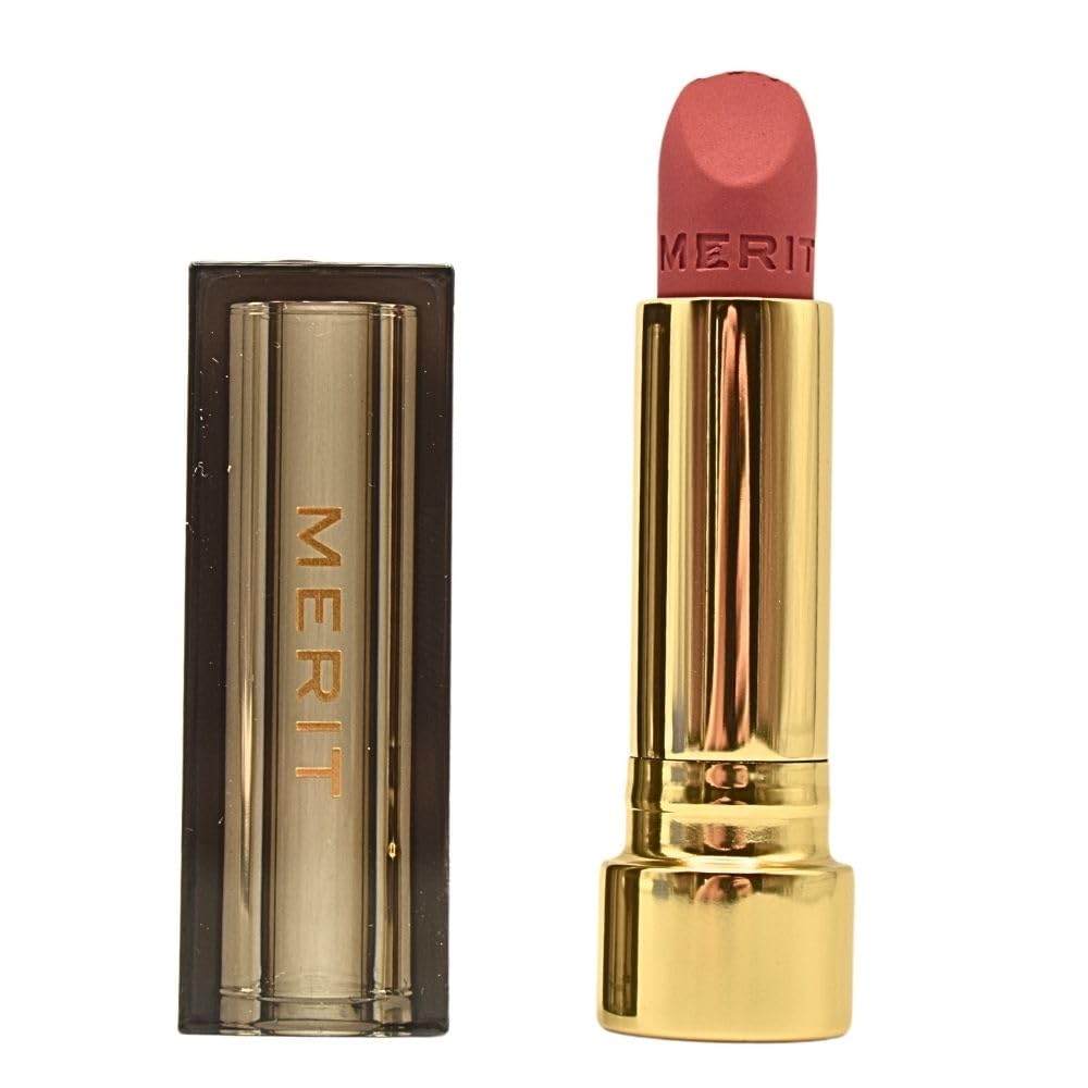 Merit Signature Lip Lightweight Matte Lipstick - 0.10 oz / 3 g (Sunday (pink), standard) MeritAu supplements